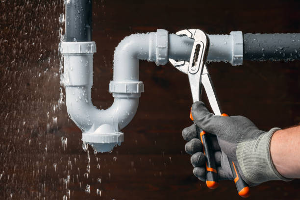 Professional Plumbing technician working in Grissom Arb, IN